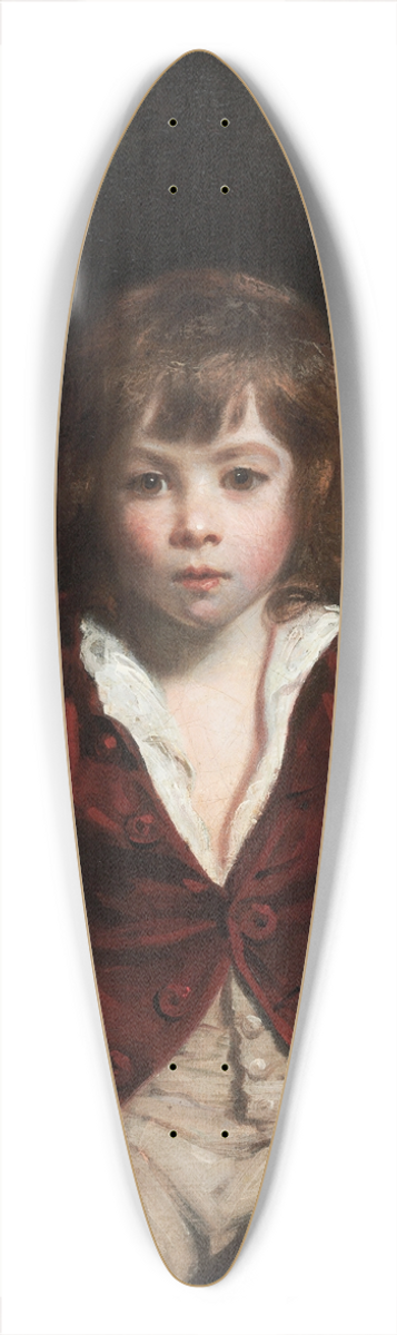 Sir Joshua Reynolds - Portrait of Master Bunbury 39.3 inch art pintail longboard deck