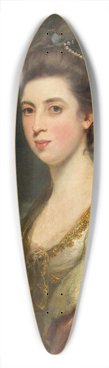Sir Joshua Reynolds - Portrait Of Mrs Richard Pennant 39.3 inch art pintail longboard deck