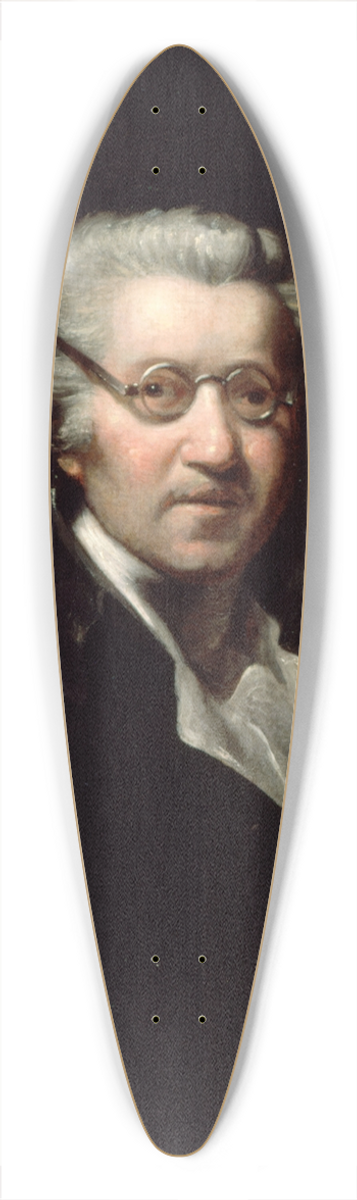 Sir Joshua Reynolds - Self-portrait 2 39.3 inch art pintail longboard deck