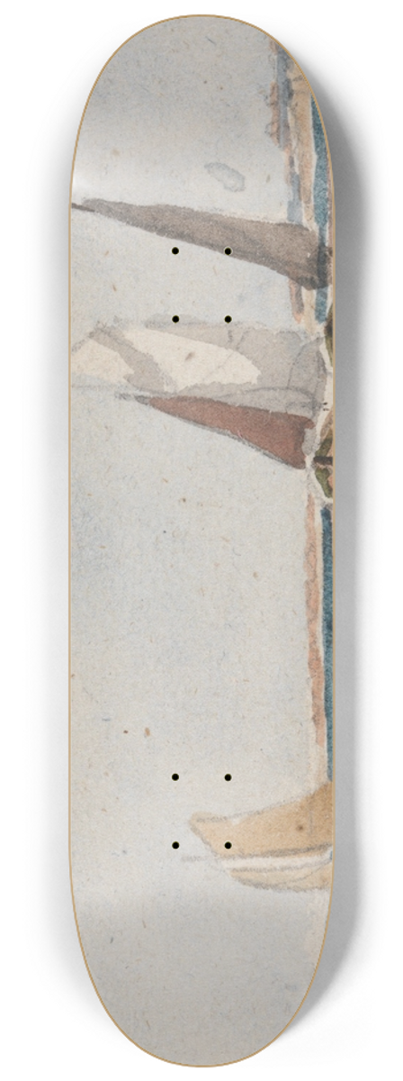 David Cox - Bergen op Zoom 8.25 inch art skate deck