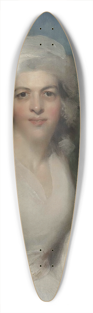 Sir Thomas Lawrence - Portrait of Rebecca, Lady Simeon 39.3 inch art pintail longboard deck