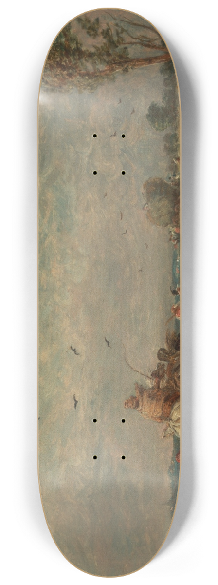 David Cox - Going to the Hayfield 8.25 inch art skate deck