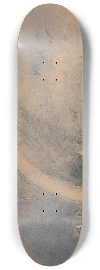 David Cox - Morecambe Sands 8.25 inch art skate deck