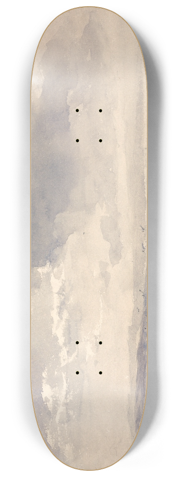 David Cox - On Lancaster Sands, Low Tide 8.25 inch art skate deck