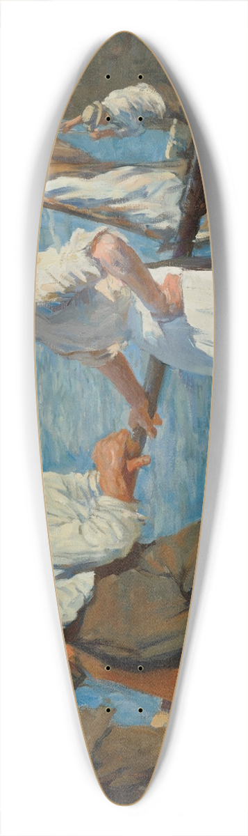 Stanhope Alexander Forbes - The Pier Head 39.3 inch art pintail longboard deck