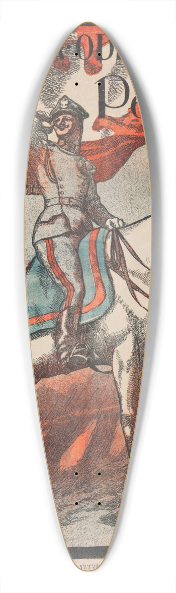 Stanisaw Siestrzencewicz-Bohusz - Poyczka Odrodzenia Polski 39.3 inch art pintail longboard deck