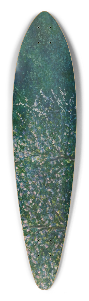 Stanisaw Witkiewicz - Apple-Trees in Bloom 39.3 inch art pintail longboard deck