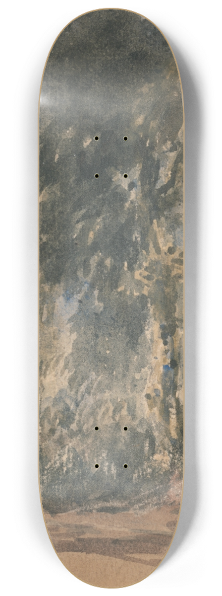 David Cox - The Abbey Gates Looking to Greenfield House 8.25 inch art skate deck