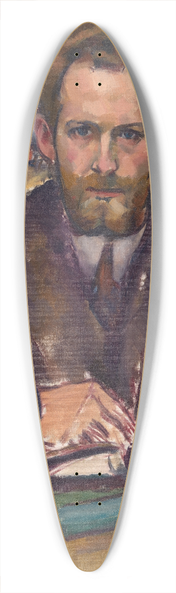 Stanton Macdonald-Wright - Willard Huntington Wright 39.3 inch art pintail longboard deck