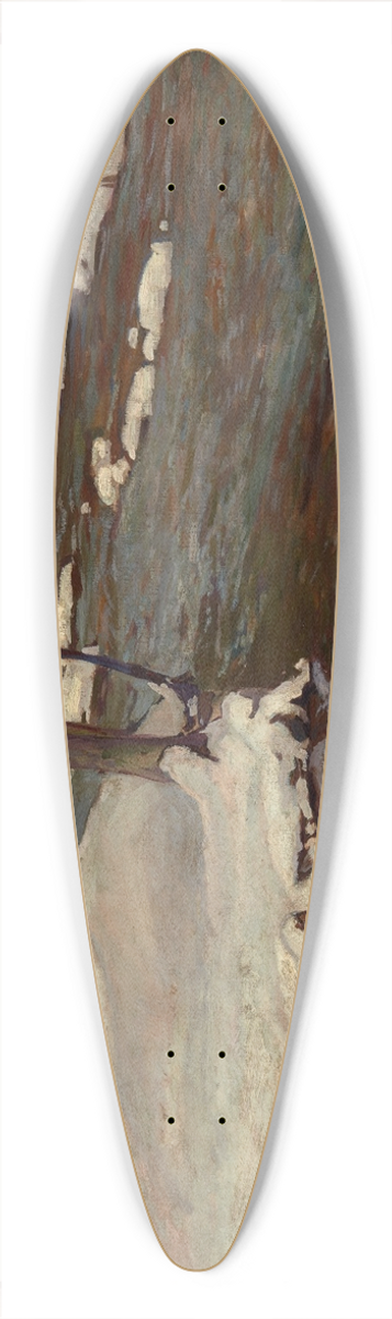 Stefan Filipkiewicz - Forest Stream 39.3 inch art pintail longboard deck