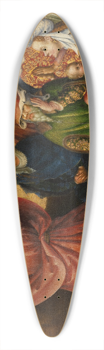 Stefan Lochner - Martyrdom of St Andrew 39.3 inch art pintail longboard deck