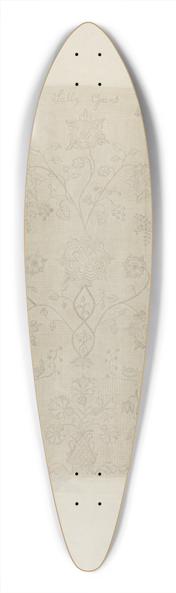 Suzanne Roy - Coverlet 39.3 inch art pintail longboard deck