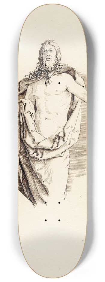David Humbert de Superville - Christus: uit De Opstanding van Christus 8.25 inch art skate deck