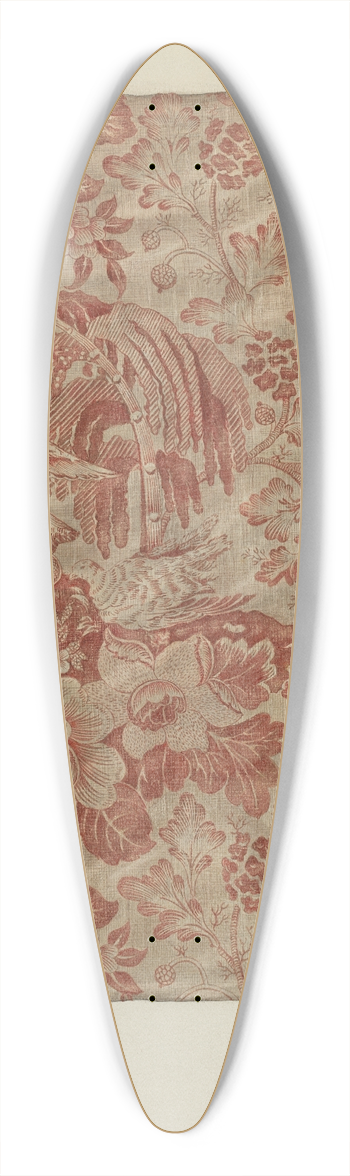 Sylvia De Zon - Printed Textile 39.3 inch art pintail longboard deck