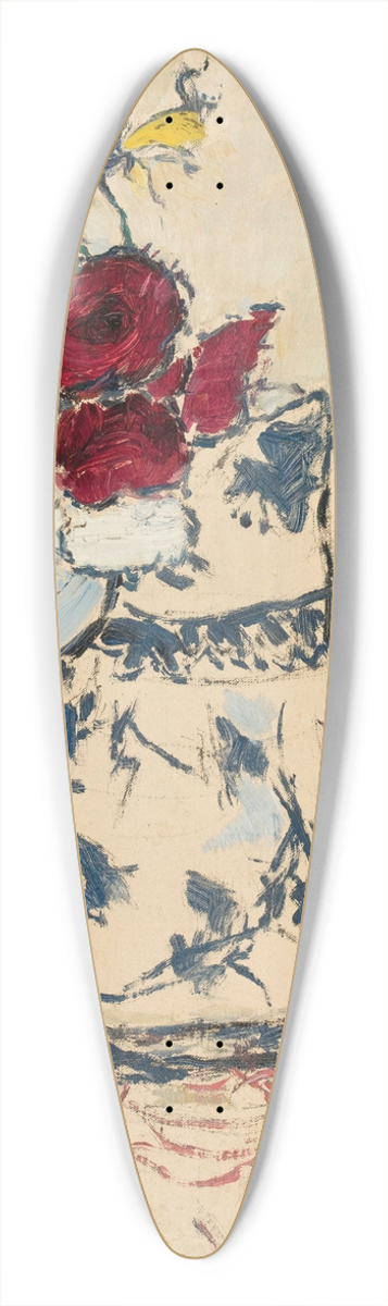 Tadeusz Makowski - Flowers in a flower-vase 39.3 inch art pintail longboard deck