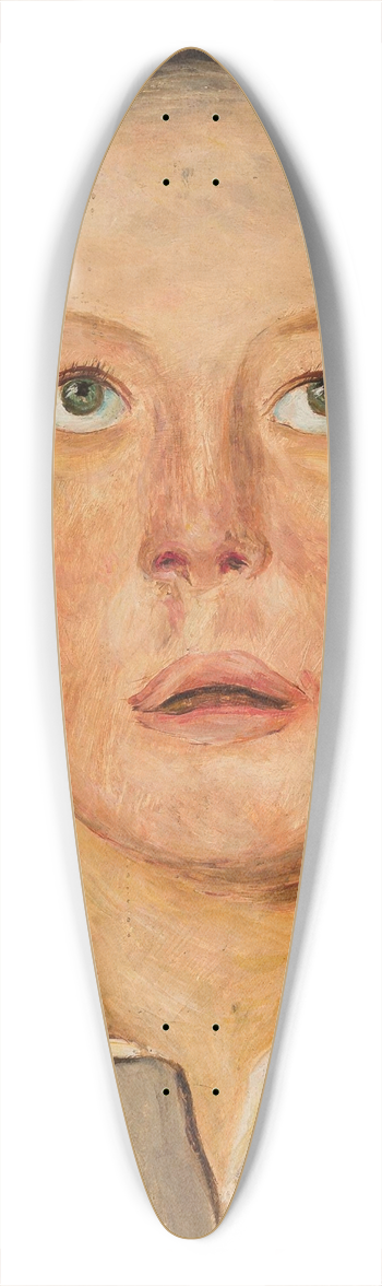 Tadeusz Makowski - Head of a boy in an unbuttoned collar 39.3 inch art pintail longboard deck