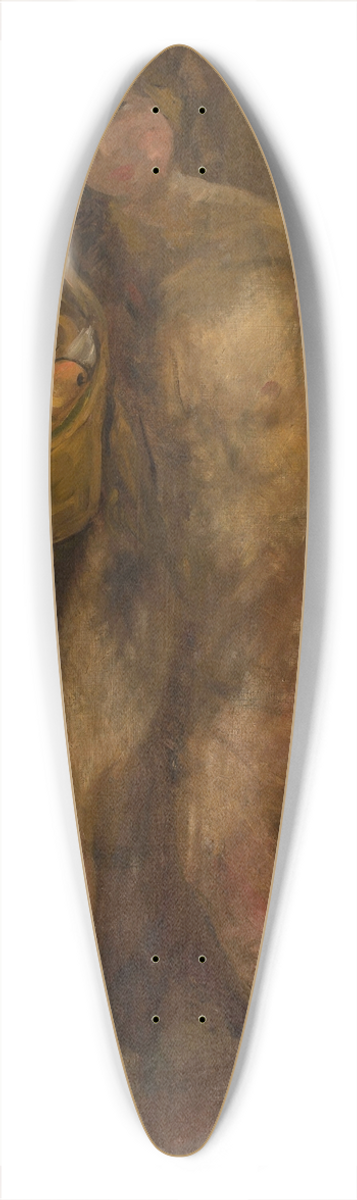 Tadeusz Makowski - Nude girl with a basket of apples 39.3 inch art pintail longboard deck