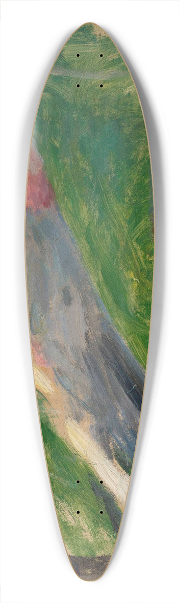 Tadeusz Makowski - Parrot 39.3 inch art pintail longboard deck