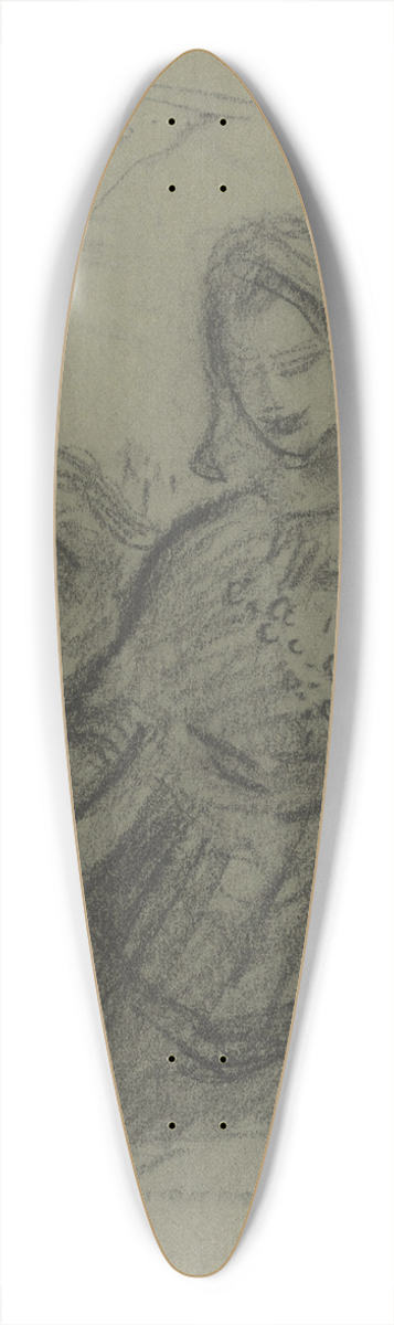 tefan Polkorb - During Grape Harvest 39.3 inch art pintail longboard deck
