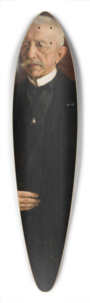 Teodor Axentowicz - Portrait of Wiktor Osawski 39.3 inch art pintail longboard deck