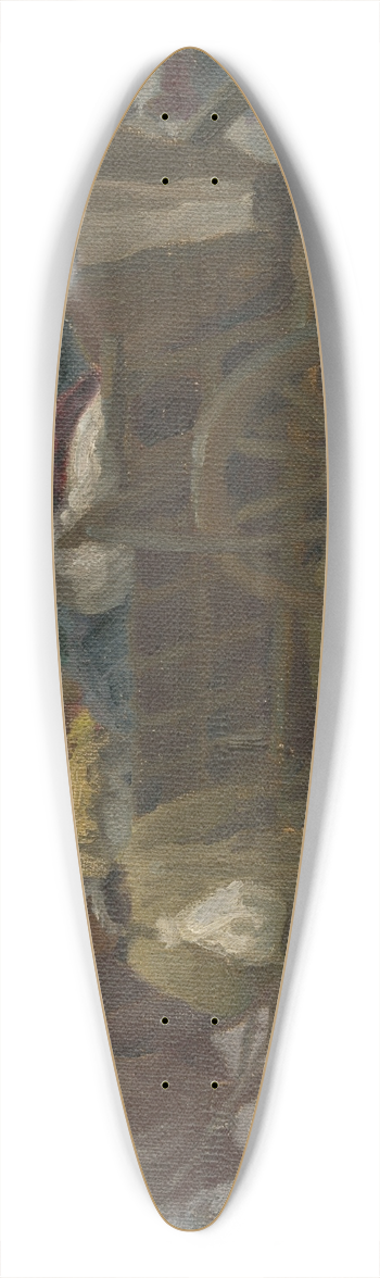 Teodor Jozef Mousson - Cesta na trh 39.3 inch art pintail longboard deck