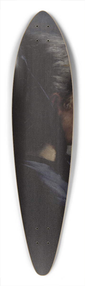 Theodore Clement Steele - Munich Girl 39.3 inch art pintail longboard deck