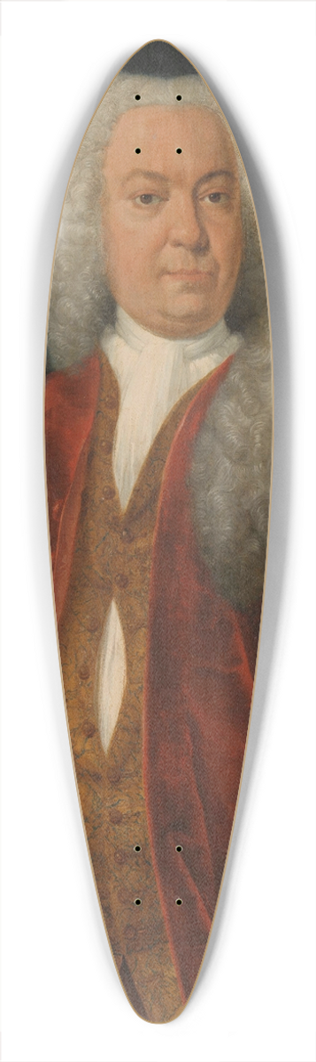Theodorus Justinus Rheen - Adriaan Valckenier (1737-1741) 39.3 inch art pintail longboard deck