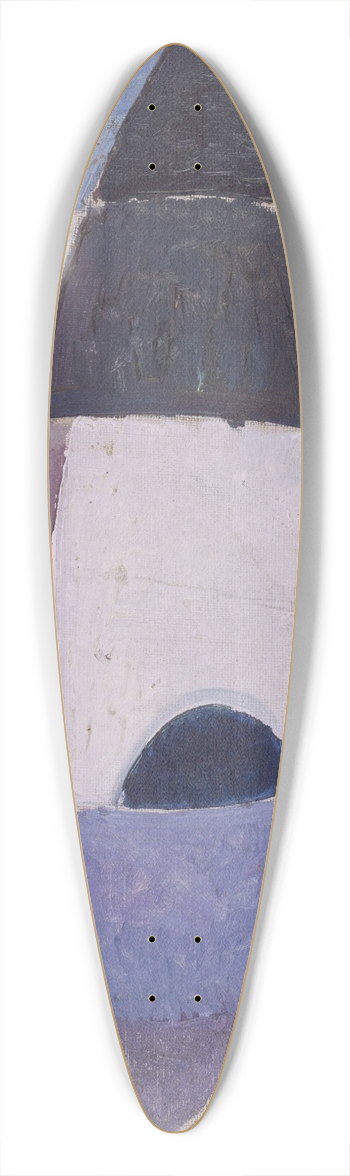 Theo van Doesburg - Sphere 39.3 inch art pintail longboard deck