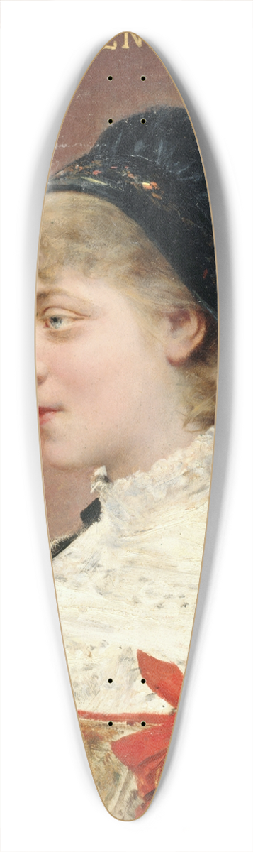 Thobald Chartran - Portrait de Suzanne Reichenberg (1853-1924), socitaire de la Comdie-Franaise 39.3 inch art pintail longboard deck
