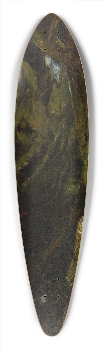 Thodore Rousseau - Landscape 39.3 inch art pintail longboard deck