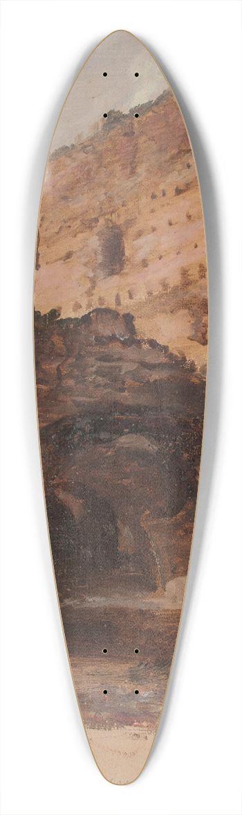 Thomas Cole - The Colosseum 39.3 inch art pintail longboard deck