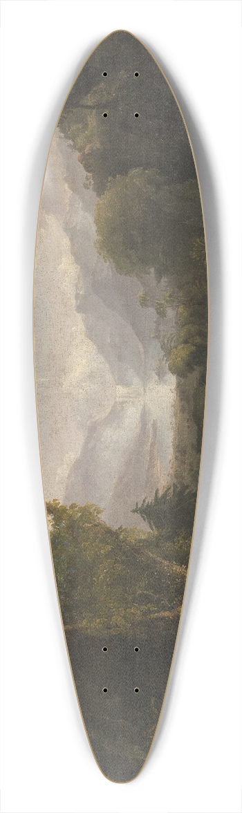 Thomas Cole - The Garden of Eden 39.3 inch art pintail longboard deck