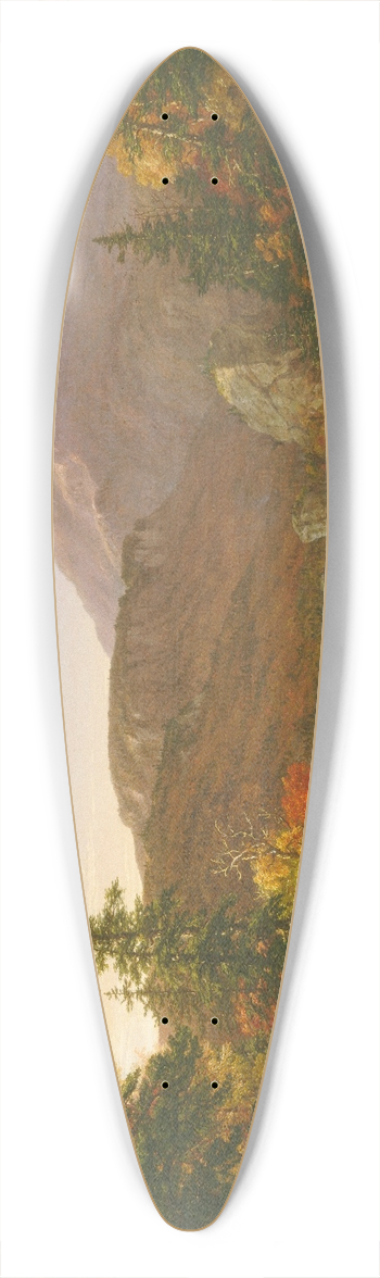 Thomas Cole - The Hunters Return 39.3 inch art pintail longboard deck
