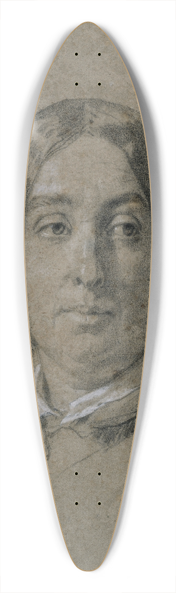 Thomas Couture - Portrait de George Sand 39.3 inch art pintail longboard deck