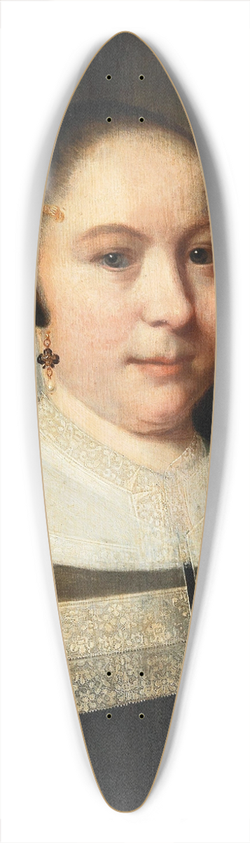 Thomas de Keyser - Portrait of a lady 39.3 inch art pintail longboard deck