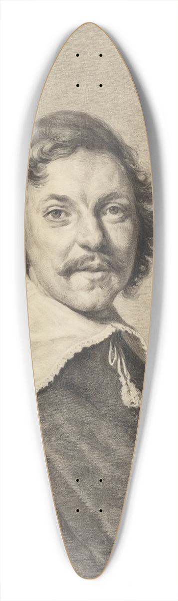 Thomas de Keyser - Portrait Of A Man 39.3 inch art pintail longboard deck