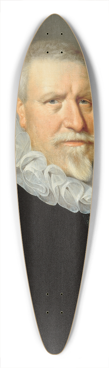 Thomas de Keyser - Portrait of an elderly Man 39.3 inch art pintail longboard deck