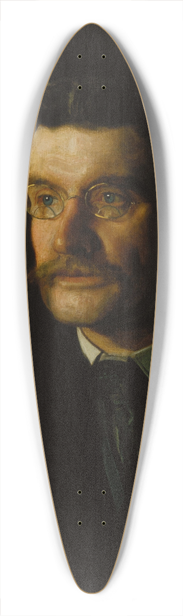 Thomas Eakins - Portrait of Thomas J. Eagan 39.3 inch art pintail longboard deck
