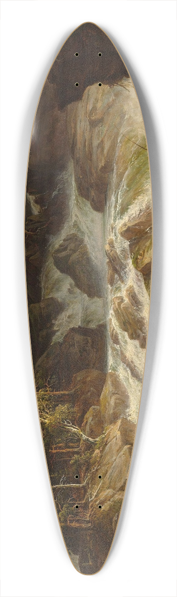 Thomas Fearnley - The Labro Falls 39.3 inch art pintail longboard deck