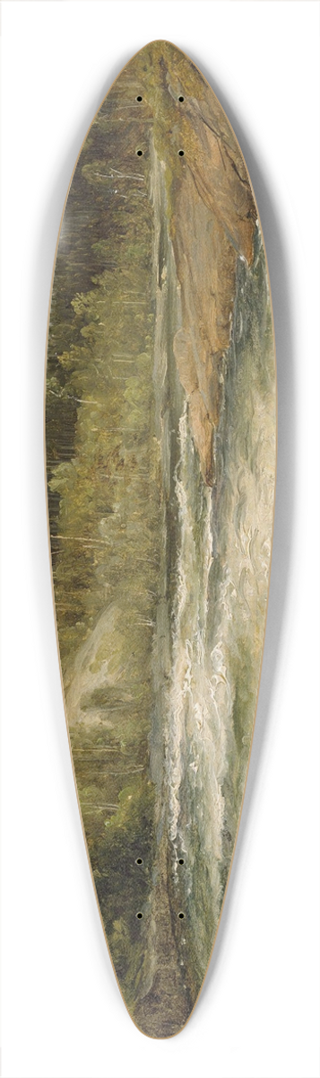 Thomas Fearnley - The Labro Falls 39.3 inch art pintail longboard deck