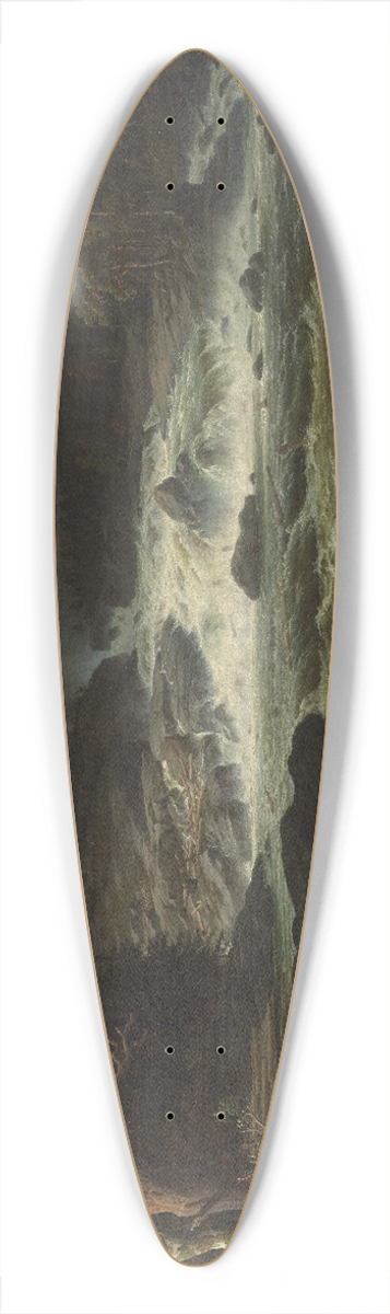 Thomas Fearnley - The Labro Falls at Kongsberg 39.3 inch art pintail longboard deck
