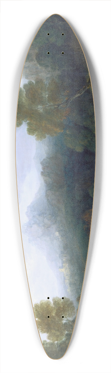 Thomas Gainsborough - Landscape with a Flock of Sheep 39.3 inch art pintail longboard deck