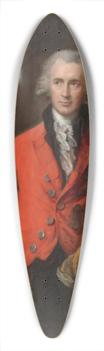 Thomas Gainsborough - Mr Thomas Hibbert 39.3 inch art pintail longboard deck