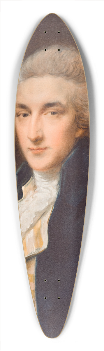 Thomas Gainsborough - Sir John Edward Swinburne 39.3 inch art pintail longboard deck