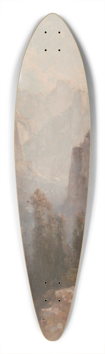 Thomas Hill - Yosemite 39.3 inch art pintail longboard deck