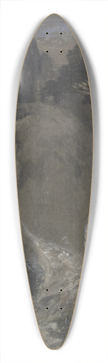 Thomas Moran - Half-Moon Yosemite 39.3 inch art pintail longboard deck