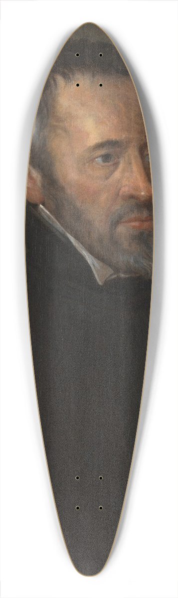 Thomas Willeboirts Bosschaert - Portret van Balthasar Corderius 39.3 inch art pintail longboard deck
