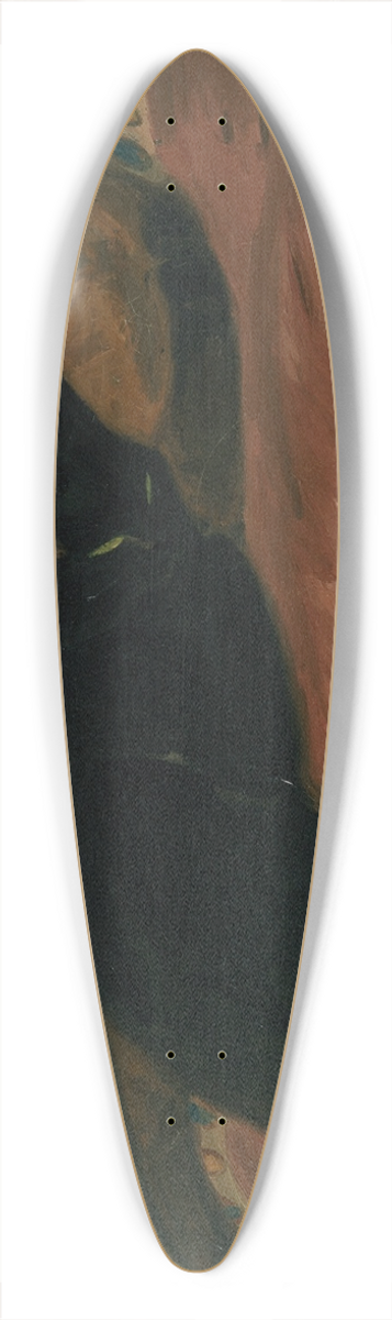 Thophile Alexandre Steinlen - Deux chats couchs sur un canap 39.3 inch art pintail longboard deck