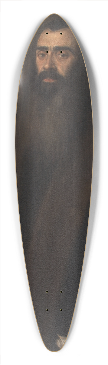 Titian - Portrait of the Nuremburg Merchant and Collector Willibald Imhoff the Elder (1519-1580) 39.3 inch art pintail longboard deck