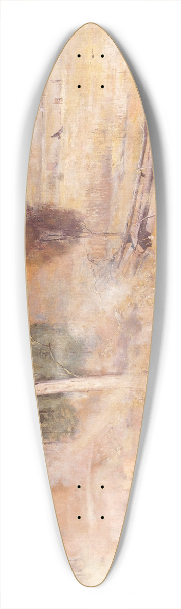Tom Roberts - A break away! 39.3 inch art pintail longboard deck